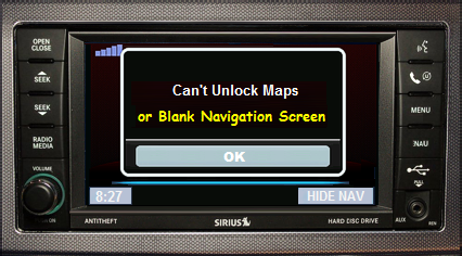 Garmin Can't Unlock Maps